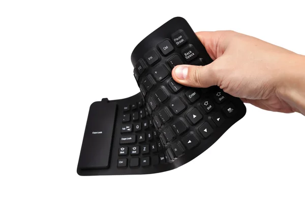 Gumové klávesnice — Stock fotografie