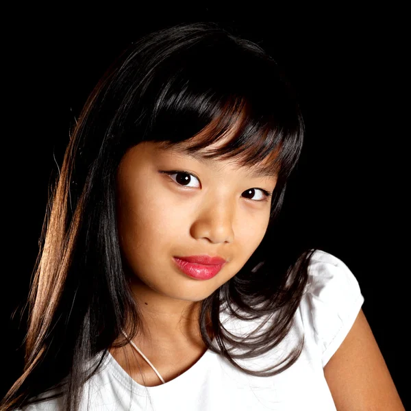 Portrait of a beautiful asian — Stock Photo, Image