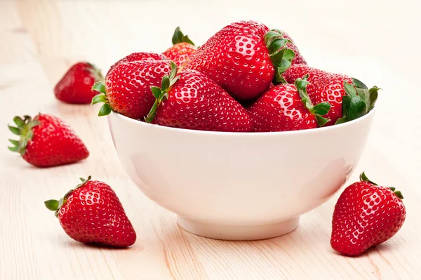 맛 있어 딸기. — 스톡 사진