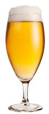 hafif bira soğuk cam