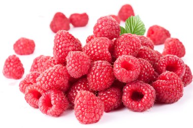 Ripe raspberries. clipart