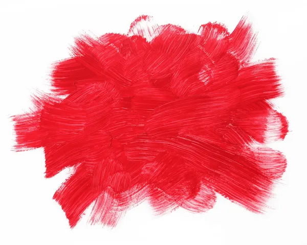 Red brushstrokes — Stockfoto
