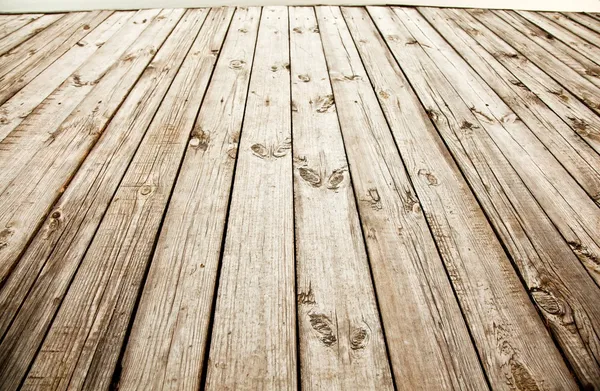 Deck de madeira. — Fotografia de Stock
