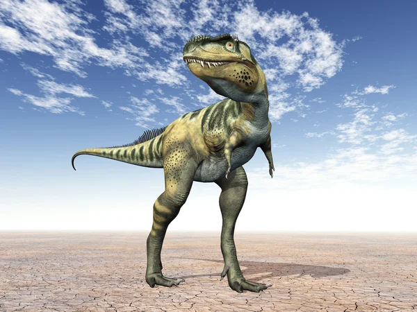Dinossauro Bistahieversor — Fotografia de Stock