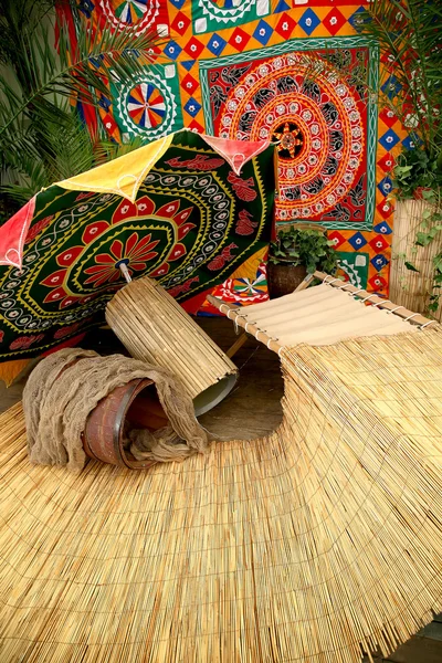 Indonesiska konst hantverk bakgrund — Stockfoto