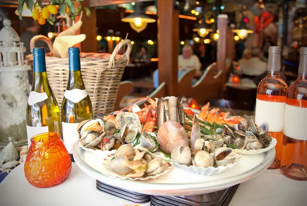 Mořské plody restaurace — Stock fotografie