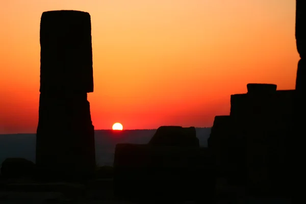 stock image Archeologic Landmark At Sunset