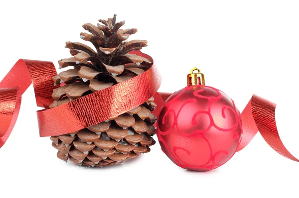 Cones and ball — Stock Photo, Image