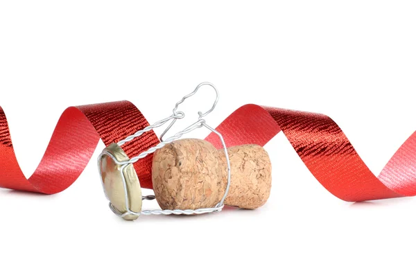 Cork of ribbon — Stock Photo, Image