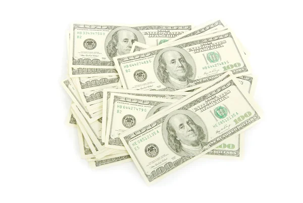 Dinheiro em branco — Fotografia de Stock