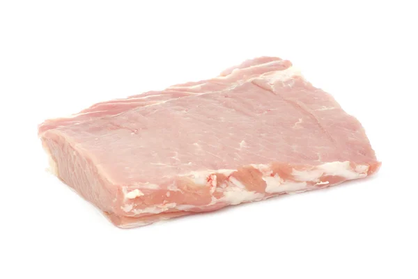 Carne sobre blanco —  Fotos de Stock