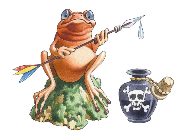 Отрута жаби — стокове фото
