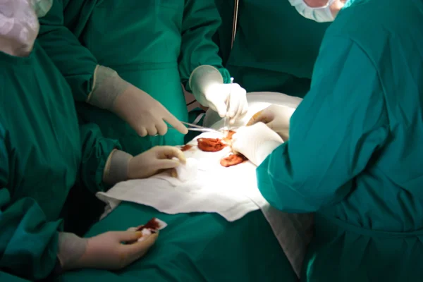Chirurgische ingreep — Stockfoto