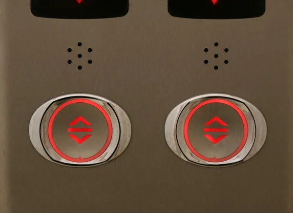 エレベータ ボタン — ストック写真