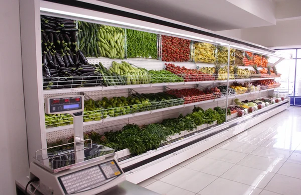 Fundo de supermercado — Fotografia de Stock
