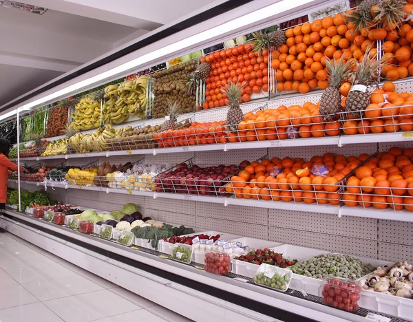 Contexte des supermarchés — Photo
