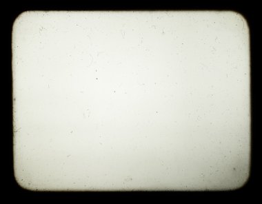 Snapshot of a blank screen of old slide projector, suited to ach clipart