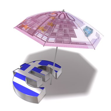 Euro Aid Package for Greece clipart