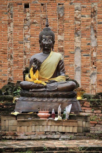Bronze-Buddha — Stockfoto