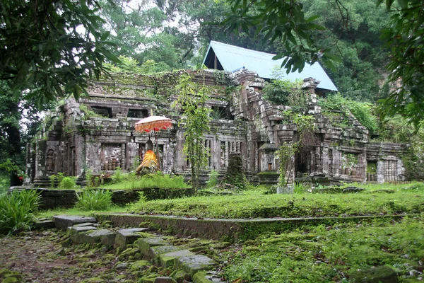 Wat Phu i Laos - Stock-foto