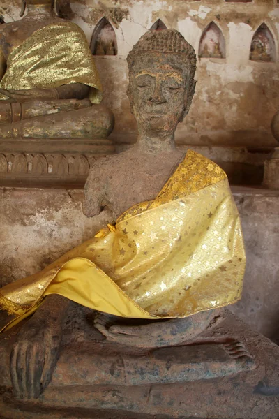 Buddha v wat sisaket — Stock fotografie