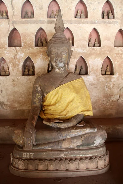 Buda em Wat Sisaket — Fotografia de Stock