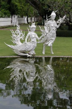 wat rong khun in de buurt van chiang rai