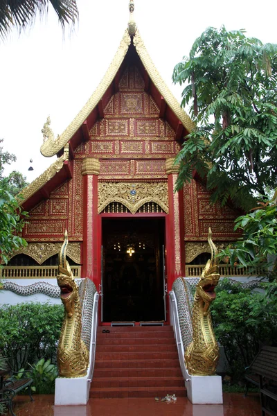 Tempio di Wat Phra Keo a Chiang Rai — Foto Stock