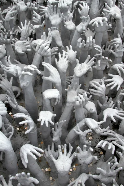 stock image Many hands