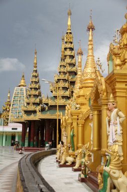 Shwe Dagon pagoda clipart