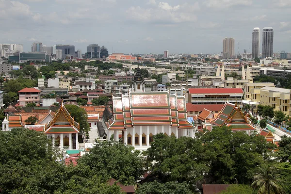 Бангкок с Золотой горы — стоковое фото