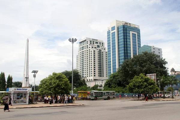 Centrální náměstí — Stock fotografie