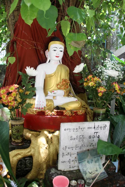 Relikwie met Boeddha — Stockfoto