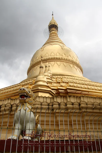 Lion et stupa — Photo