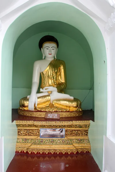 Boeddha in pagode — Stockfoto