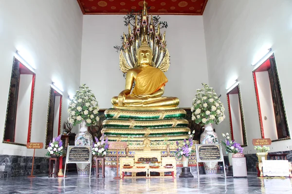 Buddha és a kígyók — Stock Fotó