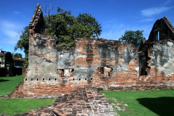 Ruinas de Chao Phraya Vichayen, Lop Buri, Tailandia —  Fotos de Stock