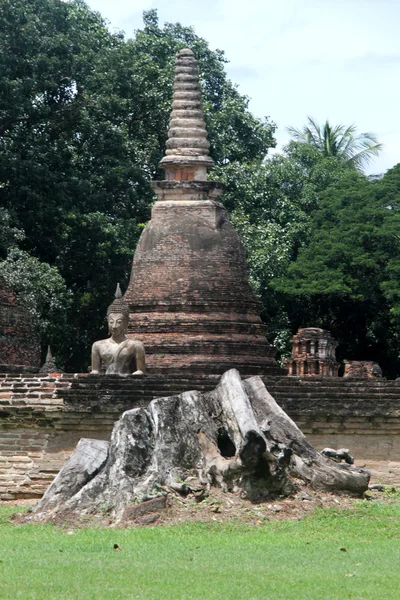 Ruinas de Wat Mahathat —  Fotos de Stock