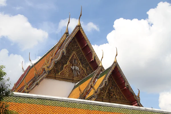 Tapınağın çatılar — Stok fotoğraf