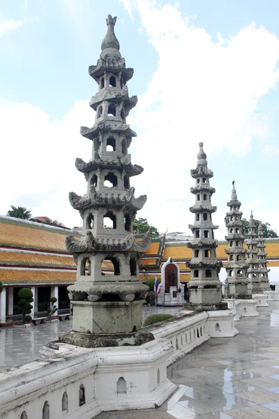 Fila di pagode — Foto Stock