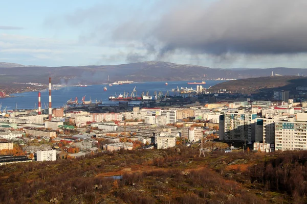 Autunno a Murmansk — Foto Stock