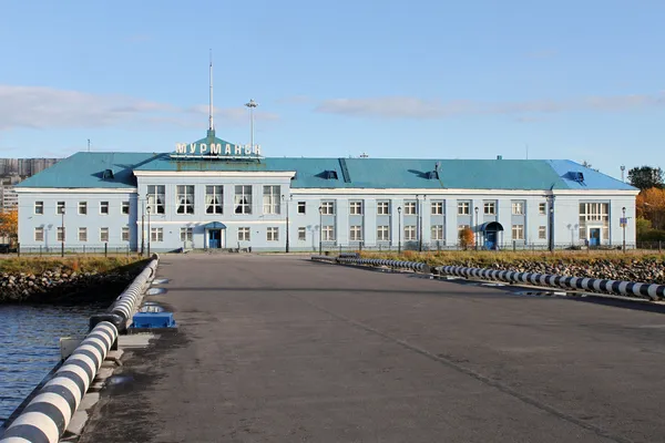 Порт Мурманск — стоковое фото