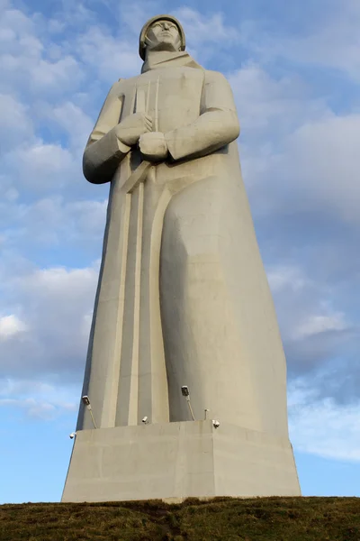 Мемориал советских воинов — стоковое фото