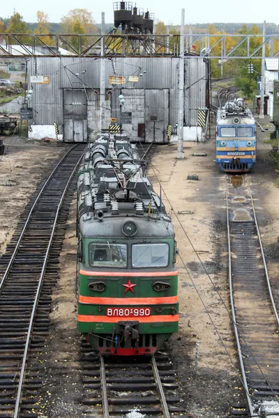 Diesel lokomotivy — Stock fotografie