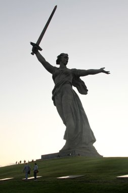 Monument Motherland clipart