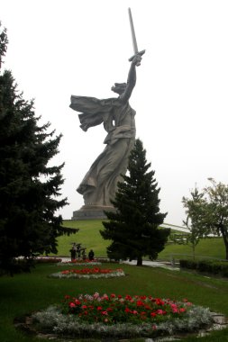 Memorial of russian motherland clipart