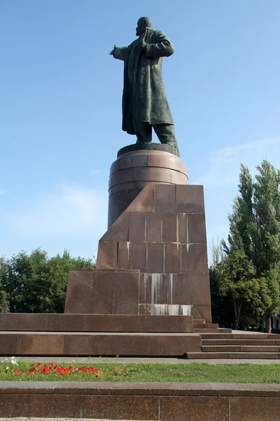 青铜列宁 — 图库照片