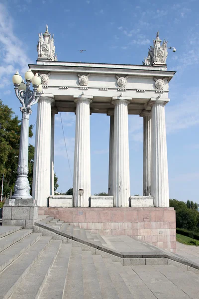 Волгоградская колоннада — стоковое фото