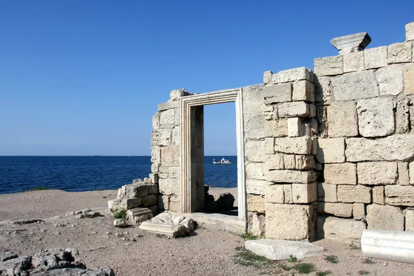 Αρχαία πόλη πόρτα — Φωτογραφία Αρχείου