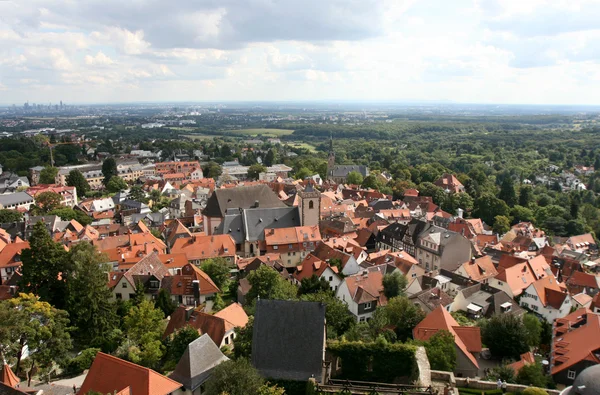 A vista sobre Kronberg em Taunus — Fotografia de Stock